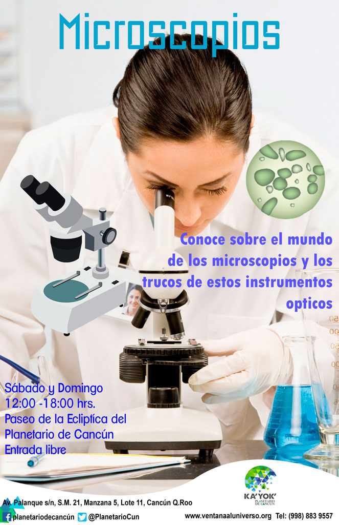 PLANETARIO Microscopios